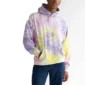 colorful tie dye oversized hoodie streetwear style